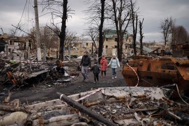 Ukraine destruction