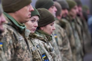 Ukrainian soldiers