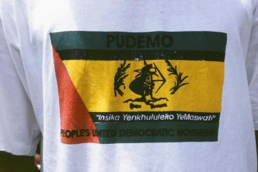 PUDEMO People's United Democratic Movement t-shirt