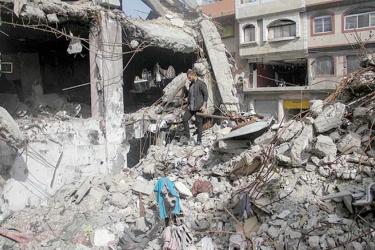 Gaza destruction