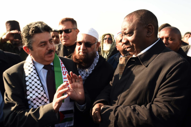 Ramaphosa Palestine