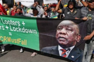 anti-ANC protest