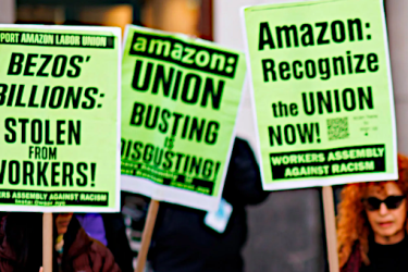 Amazon protest