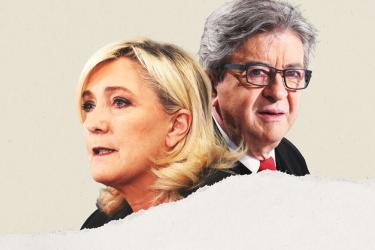 Le Pen Melenchon