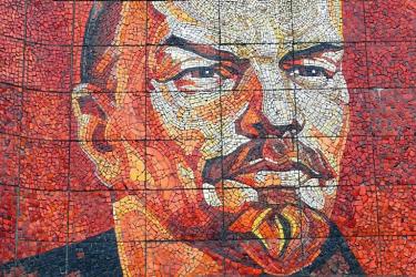 Lenin mural