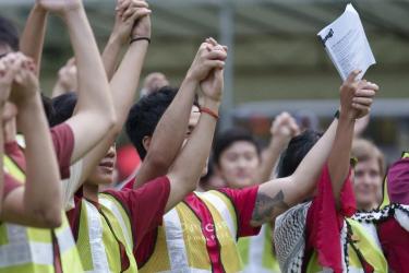 Singapore workers