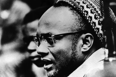 Amilcar Cabral at the 1964 Cassacá Congress.