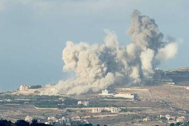 bombing Southern Lebanon