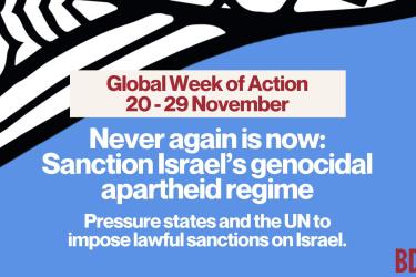 global week of action palestine