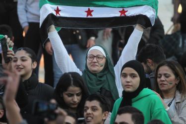 Syrian's celebrating