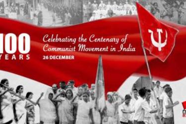 100 years communist movement India