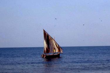 boat on sea