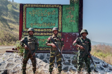 Arakan Army on the border