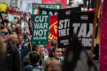 protest in Britain