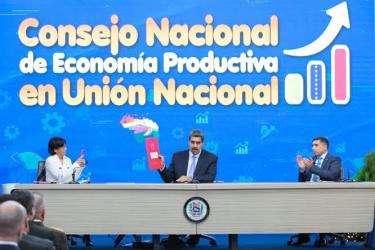 Maduro productive economy 