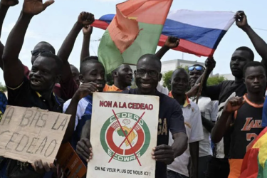 Anti-ECOWAS protest