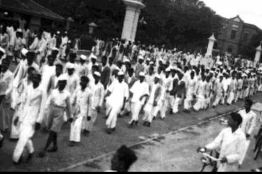 Quit India Movement march