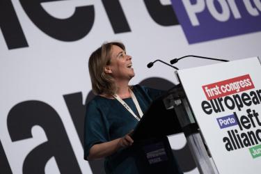 Catarina Martins, co-chair of the European Left Alliance