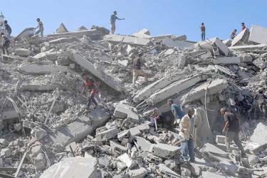 Gaza destruction