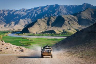 Tank on Pakistan border