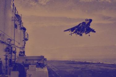 Tempest against imperial war graphic