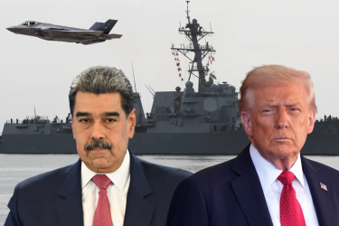 Maduro Trump warship plane