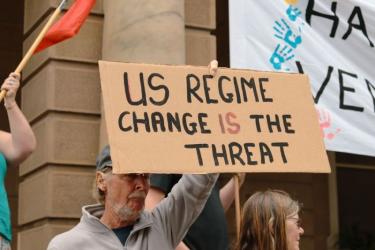 US regime change is the threat
