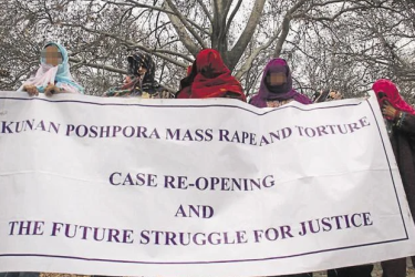 protest mass rapes Kunan and Poshpora 