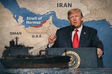 Trump hormuz strait