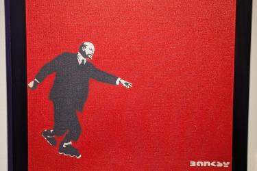 Banksy Lenin