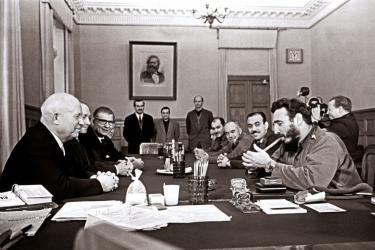 Khrushchev and Fidel