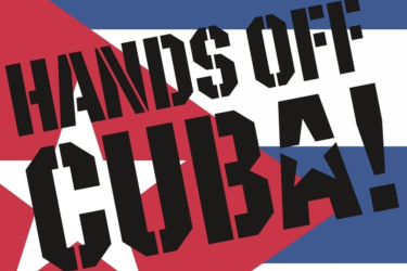 Hands off Cuba