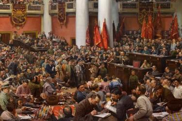 lenin addresses soviets