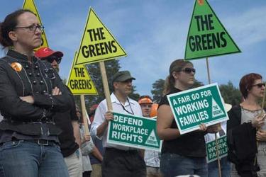 Greens unionists