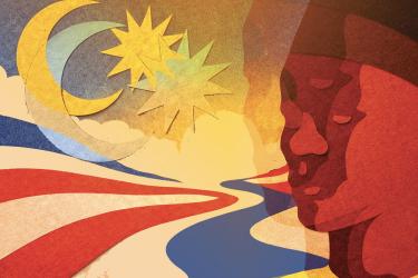 Malaysia left graphic