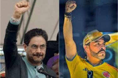 Colombia election candidates