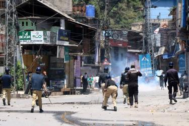 Kashmir protest