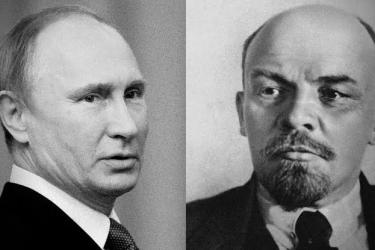 Putin Lenin