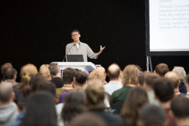 Kohei Saito in Zagreb, September 2023. Photo by the author.