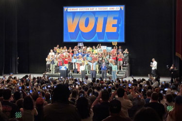 DSA vote photo