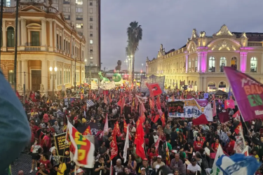 Brazil left rally
