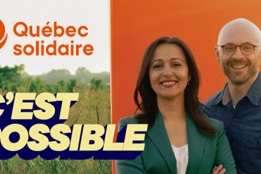 Quebec solidaire poster