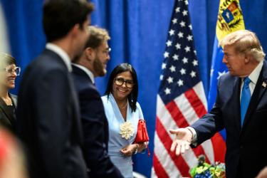 Delcy and Trump