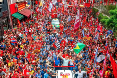 Lula election rally
