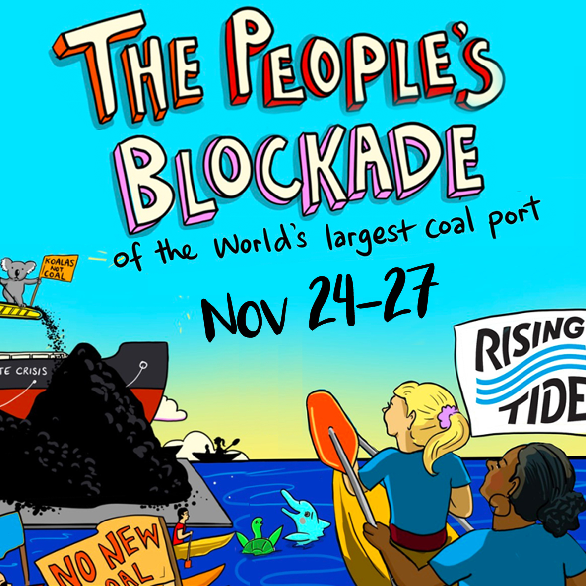 People's Blockade graphic