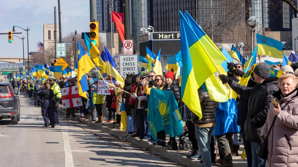 Ukrainian rally