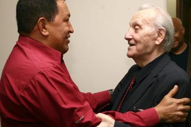 Hugo Chavez and Istvan Meszaros