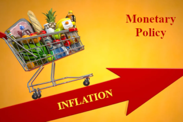 Inflation and monetary policy graphic