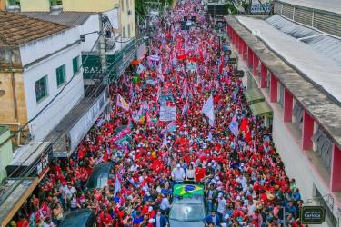 Pro-Lula rally