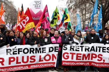 France pension protest